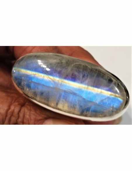 Grande bague en pierre de lune