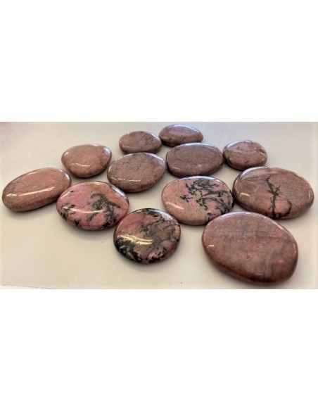Rhodonite galet 3 a 4cm
