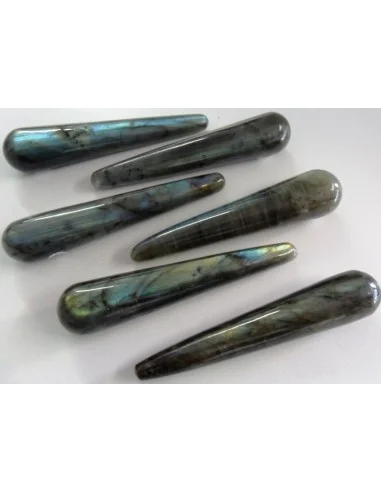 Bâtton de massage en labradorite