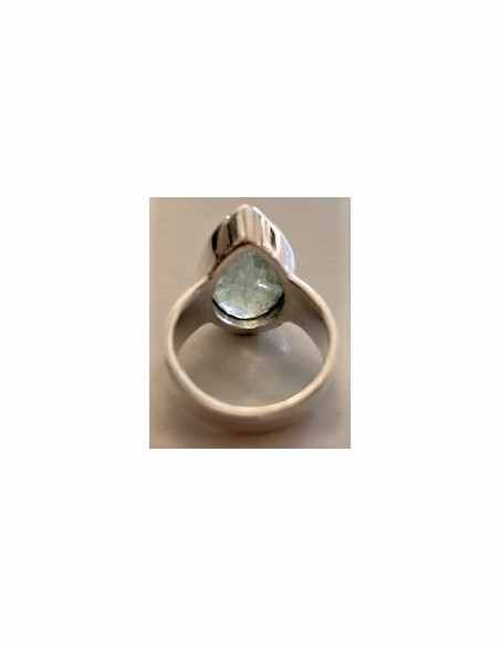 Bague aigue marine gemme