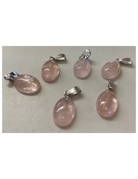Phenacite rose pendentif