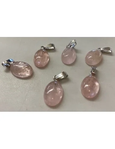 Phenacite rose pendentif