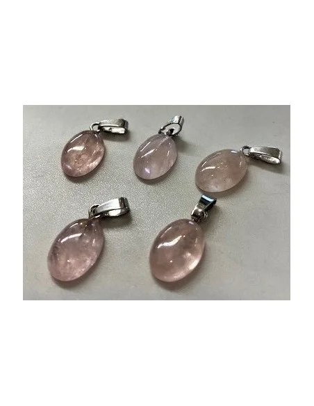 Phenacite rose pendentif