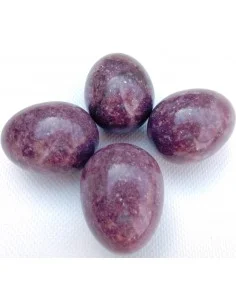 Oeuf en lepidolite 2