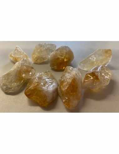 Citrine naturel brut polis
