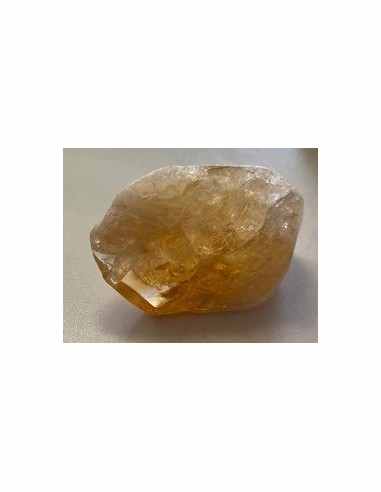 Citrine naturel brut polis