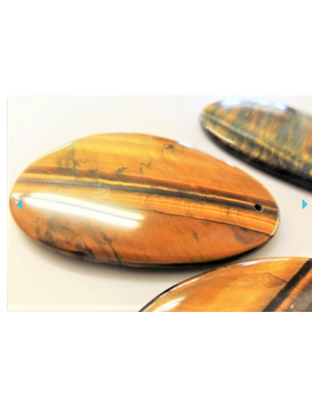 Grand pendentif Oeil de tigre