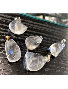Pendentif cristal de roche