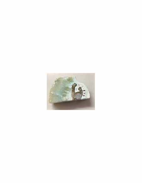 Hémimorphite bleue brute
