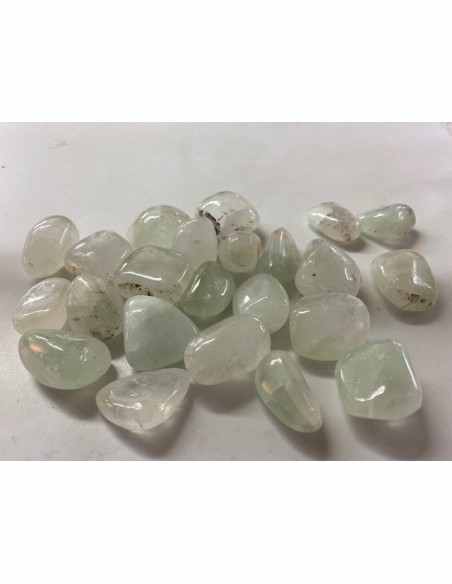 Pierre de lune verte polis