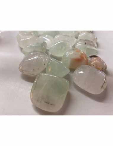 Pierre de lune verte polis