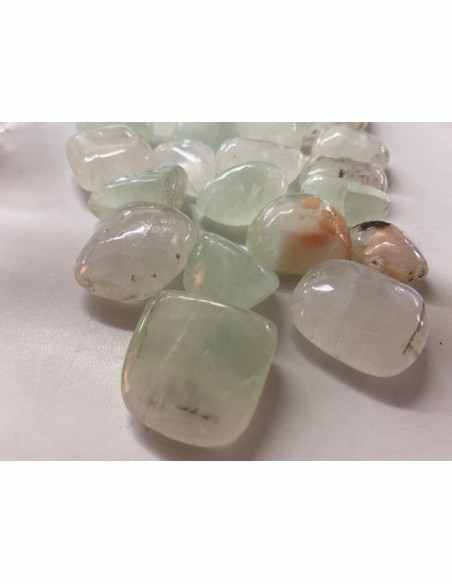 Pierre de lune verte polis