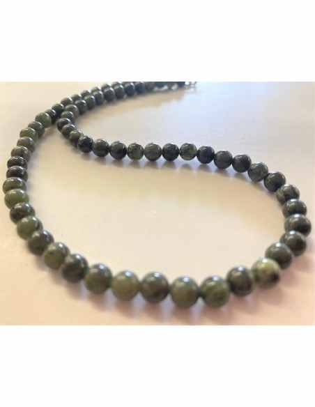 Collier jade 6mm