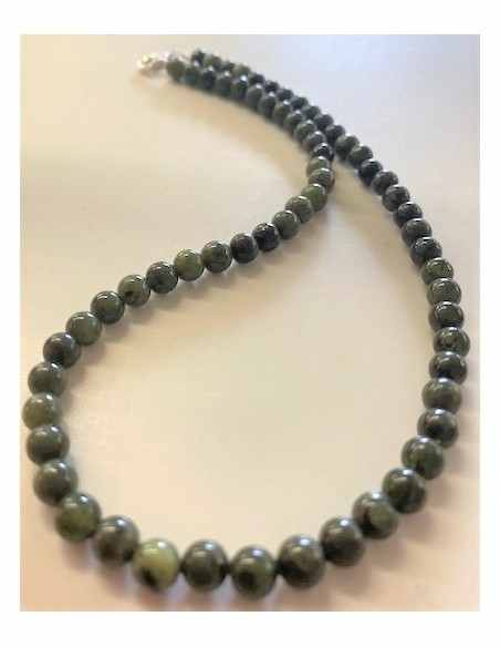 Collier jade 6mm