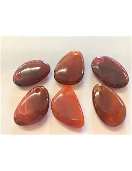 Grand pendentif cornaline