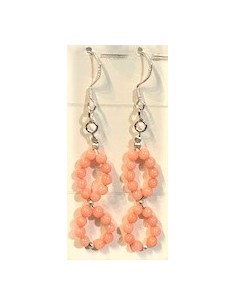 Boucles pierres 8 montees en argent 2