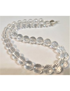 Collier cristal de roche 95mm 2
