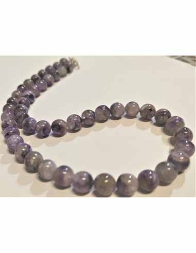 Charoïte collier 8mm