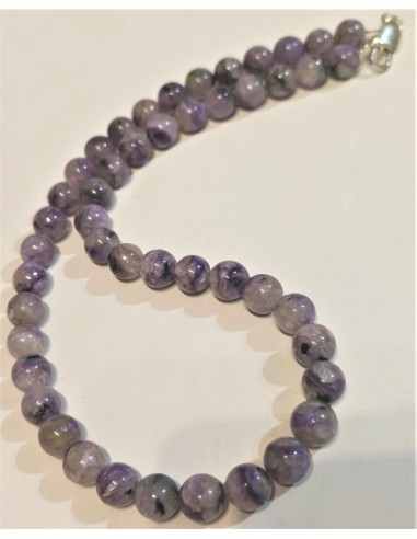 Charoïte collier 8mm