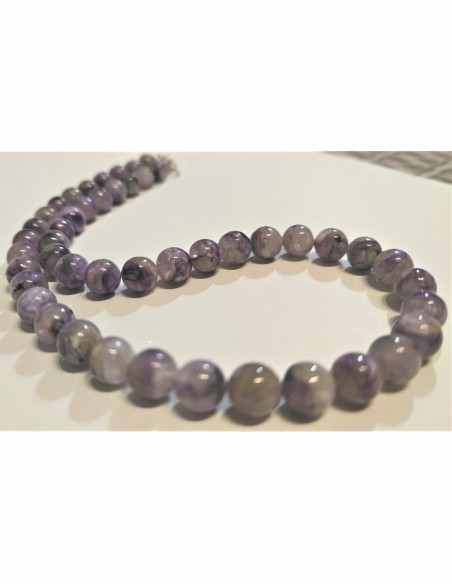 Charoïte collier 8mm