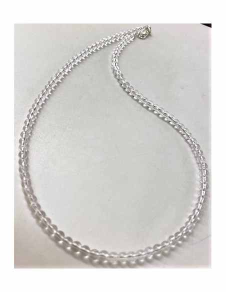 Collier quartz 6mm