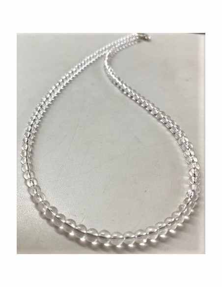 Collier quartz 8mm