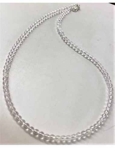 Collier quartz 8mm