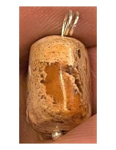 Opale de feu Mexique pendentif