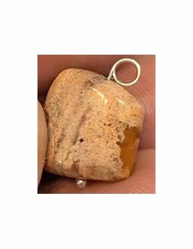 Opale de feu Mexique pendentif