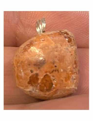 Opale Mexique feu pendentif