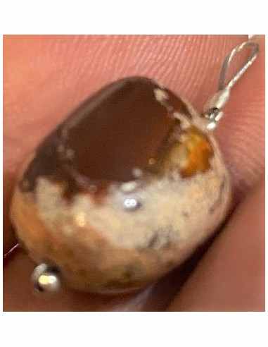 Pendentif Opale de feu gangue