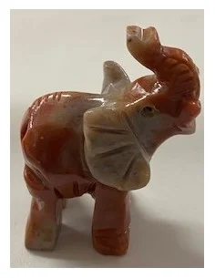 Eléphant pierre stéatite 6cm
