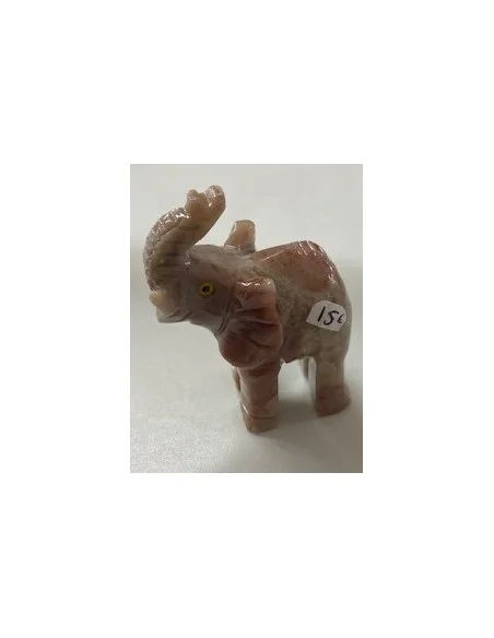 Eléphant pierre stéatite 6cm