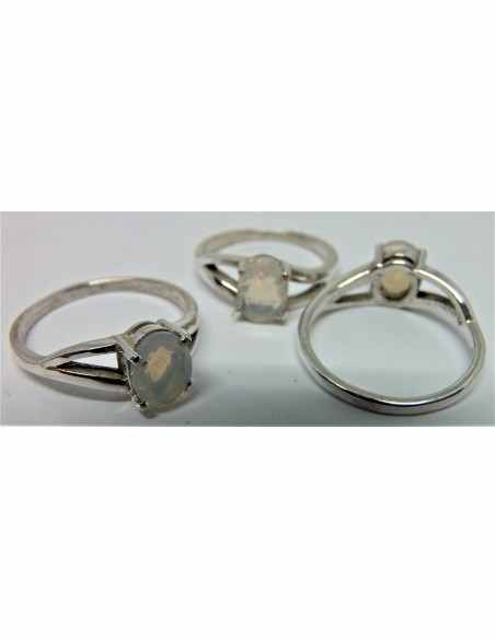 Opale noble Bague argent Opale noble Bague argent