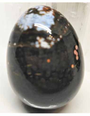 Oeuf jaspe orbiculaire, jaspe leopard