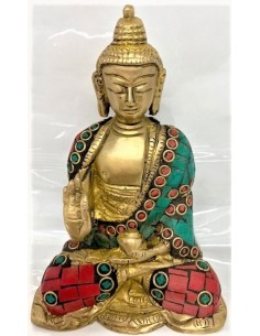 Bouddha du medecin laiton 2