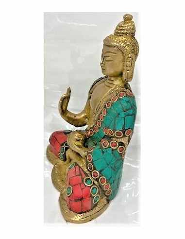 Bouddha du medecin laiton