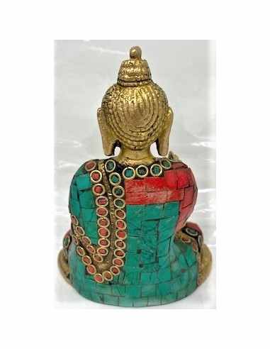 Bouddha du medecin laiton