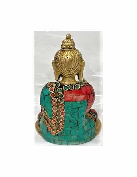 Bouddha du medecin laiton