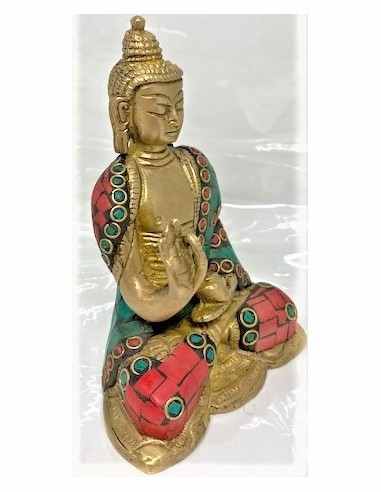 Bouddha du medecin laiton