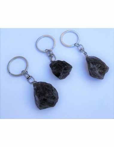 Porte Cles quartz fume