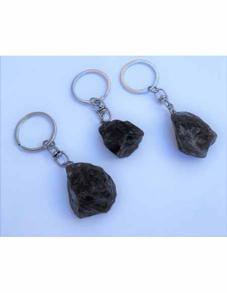 Porte Cles quartz fume