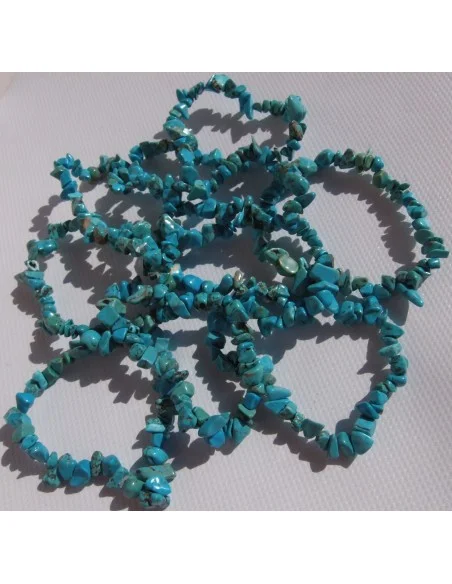 Bracelet turquoise barroque