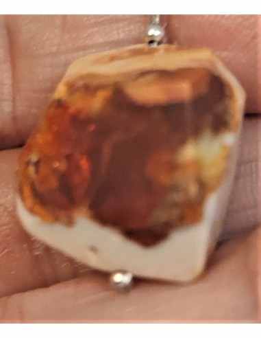 Opale de feu pendentif 01