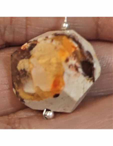 Opale de feu pendentif 05