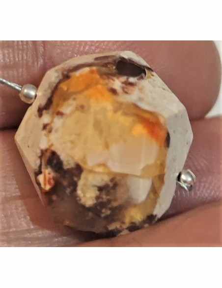 Opale de feu pendentif 05