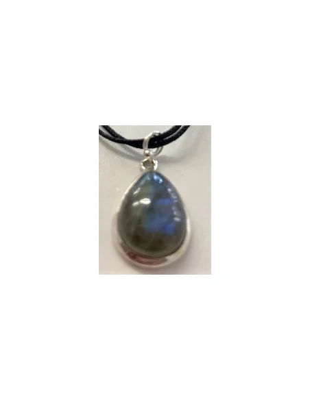 Labradorite Pendentif monté en argent