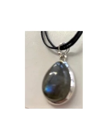 Labradorite Pendentif monté en argent