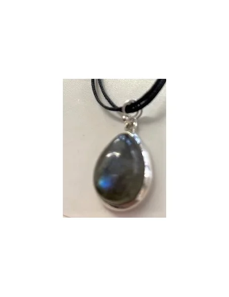 Labradorite Pendentif monté en argent