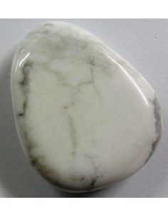 Howlite pierre plate